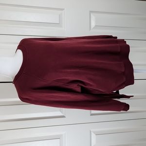 American Eagle S burgundy jegging fit sweatshirt